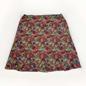 Cj Banks Womens midi floral skirt-plus size‎ 1X-Colorful-Boho-cottagecore